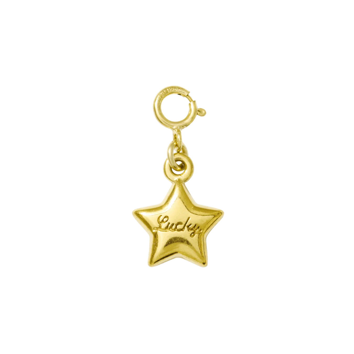 Gold Hair Clip Charms